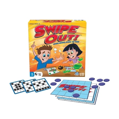 Grizzly Fitness Swipe Out Board Game - Age 7 Plus BE3732238